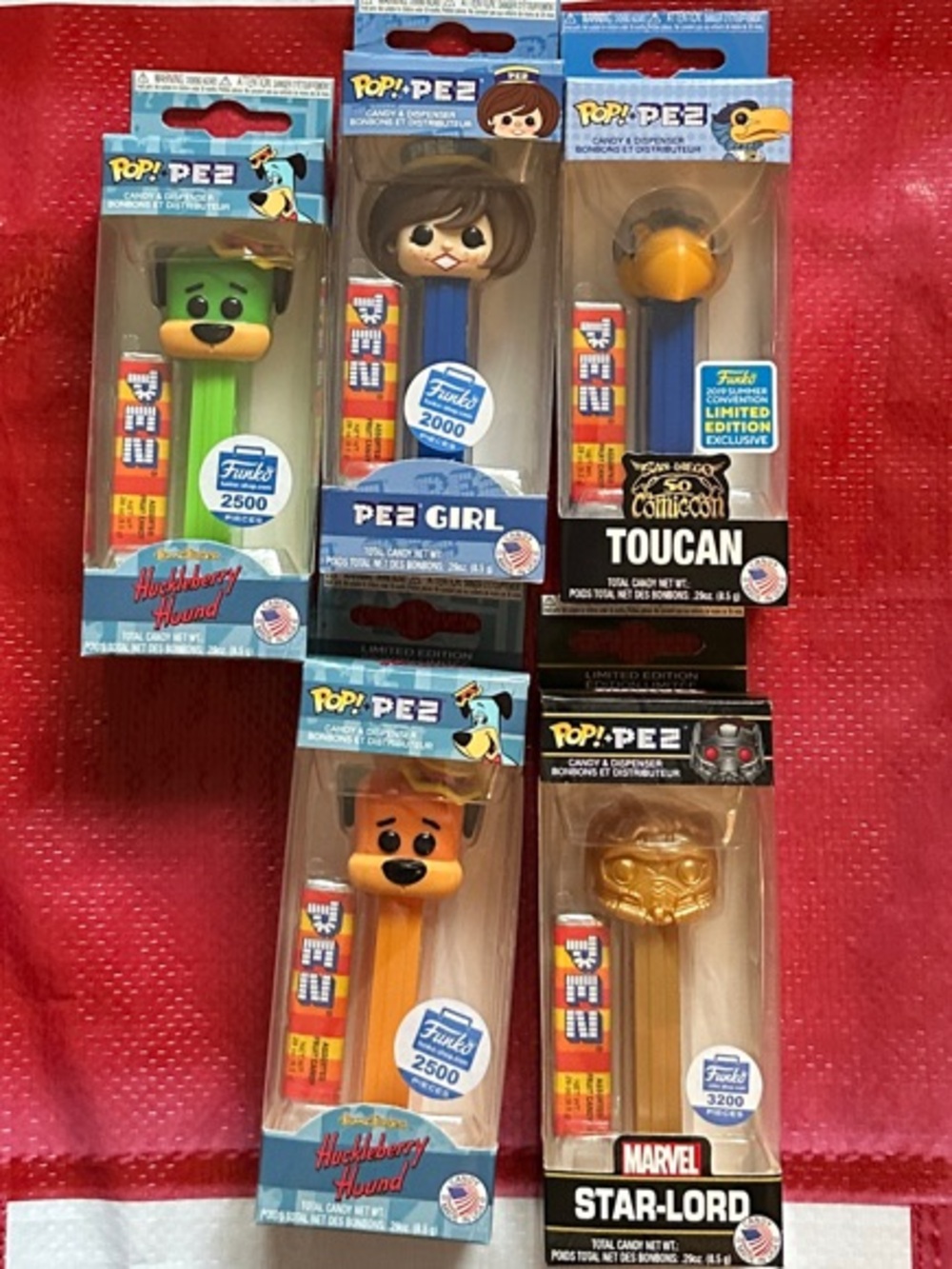 Funko Pop! Limited edition PEZ Dispenser Set